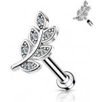 Šperky4U piercing do brady větvička LB1090C-1208 – Hledejceny.cz