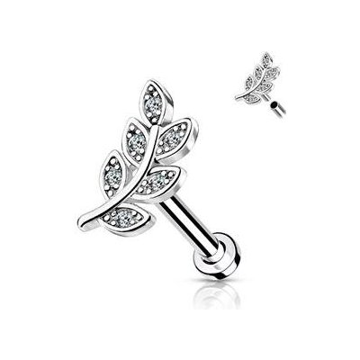 Šperky4U piercing do brady větvička LB1090C-1208 – Hledejceny.cz