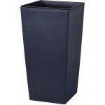 Prosperplast Květináč s vkladem URBI SQUARE MATT antracit 26,5 cm – Zboží Mobilmania