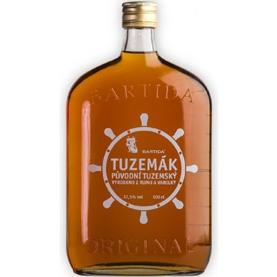 Bartida Tuzemák 37,5% 1 l (holá láhev)