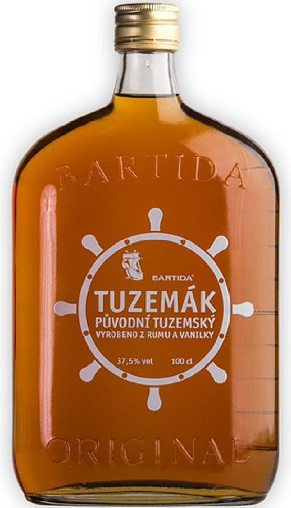 Bartida Tuzemák 37,5% 1 l (holá láhev)
