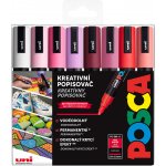Uni PC-5M Posca Love mix teplých tónů 8 ks – Zboží Mobilmania