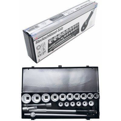 BGS 1015113 Gola sada 3/4" Kraftmann 20 dílů (19 ÷ 50 mm) v kazetě – Zboží Dáma