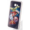 Pouzdro a kryt na mobilní telefon Samsung Pouzdro Marvel Avengers 001 TPU ochranné silikonové s motivem Samsung Galaxy J4 Plus 2018 tmavě modré