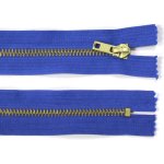 Kovový zip no.5 nerozepínací 20cm jeansový - více barev Barva: 13 královská modrá – Hledejceny.cz