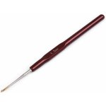 Háček na háčkování se zlatou špičkou Velikost: 1,3mm – Zboží Dáma