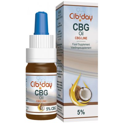 Cibiday Konopný 5% CBG olej 10 ml
