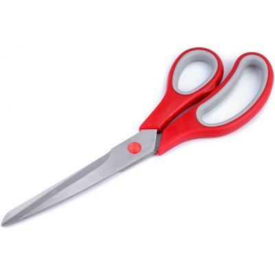 Krejčovské nůžky Marlen s mikrozoubky délka 25 cm Varianta: červená, Balení: 1 ks 48145/113142/221657 – Hledejceny.cz