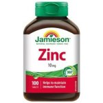 Jamieson Zinc 10 mg 100 tablet – Hledejceny.cz