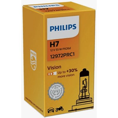 Philips Vision H7 PX26d 12V 55W – Zbozi.Blesk.cz