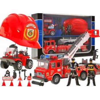 Toys24 Velké požární auto s vybavením