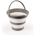 Dolu Skládací kyblík Šedý – Zboží Dáma