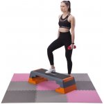 One Fitness MP10 60 x 60 x 1 cm růžovo-šedá 9ks – Zboží Mobilmania