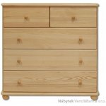 Drewmax prádelník z masivního dřeva borovice KD109 pacyg – Zboží Dáma