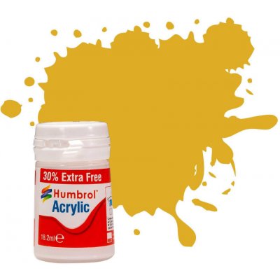 HUMBROL Humbrol barva akryl AB0016EP No 16 Gold Metallic – Zboží Mobilmania