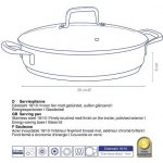 Kela Pánev s poklicí nerez 18/10 FLAVORIA 28 cm – Zboží Dáma