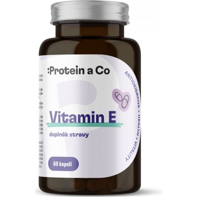 Protein a Co Vitamin E 60 kapslí – Hledejceny.cz