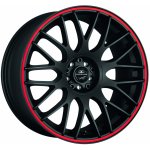 Barracuda Karizzma 7,5x17 4x114,3 ET35 matt black trim red – Sleviste.cz