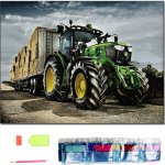 Norimpex Diamantové malování Traktor John Deere 30 x 40 cm – Zboží Mobilmania