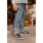 Barefoot sandálky Baby Bare Febo Summer Grey šedé – Zboží Dáma