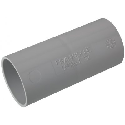 FRAENKISCHE Spojka SMSKu-E průměr 63mm, –25 až +60°C, PVC-U, šedá – Zboží Mobilmania