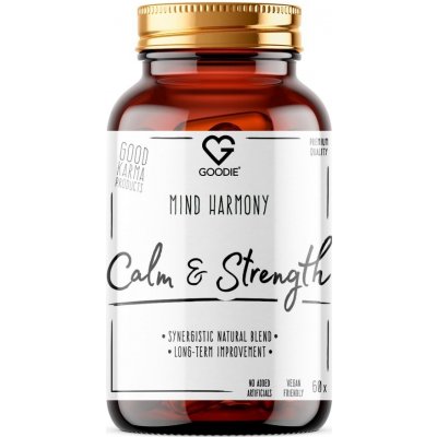 Goodie Mind Harmony Calm & Strong Adaptogen Super blend 60 kapslí – Hledejceny.cz