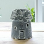 Ancient Wisdom Aroma lampa Větrný mlýn šedá – Zbozi.Blesk.cz