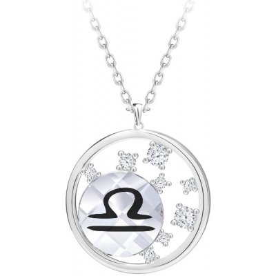 Preciosa Stříbrný s českým křišťálem váhy sparkling zodiac 6150 90 – Zbozi.Blesk.cz