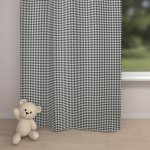 Biante Dětský bavlněný závěs Sandra SA-060 Černo-bílé kostičky 140x140 cm – Hledejceny.cz
