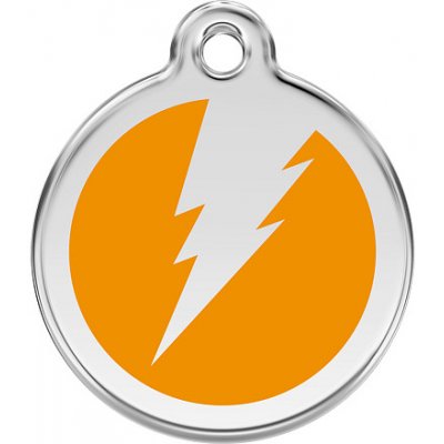 Red Dingo známka Flash Orange Blesk oranžový S 20 mm – Zboží Dáma