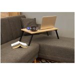 ASIR Stojan pod notebook GUSTO borovice atlantic, černý – Zboží Živě