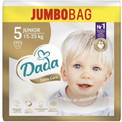 Dada Extra Care JUMBOBAG 5 JUNIOR 15-25 kg 77 ks – Hledejceny.cz