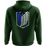 Attack on Titan mikina Survey Corps V2 tmavě zelená – Zboží Dáma