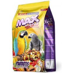 Kiki Max Menu Parrots Velký papoušek 1 kg