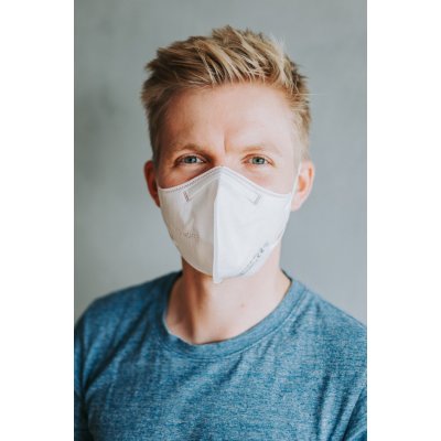 Pardam BreaSAFE respirátor PRO-MASK FFP3 bílý L 3 ks – Zboží Mobilmania