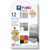 Modelovací hmota Staedtler FIMO Efekt BOHO COLOR sada 12 barev 25 g