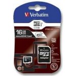 Verbatim MicroSDHC 16 GB 44082 – Zbozi.Blesk.cz