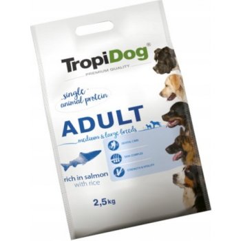 Tropidog Premium Aduls M & L Rich in Salmon 2,5 kg