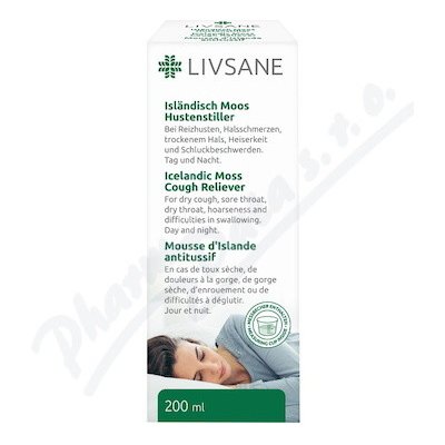 Livsane Sirup proti kašli 200 ml