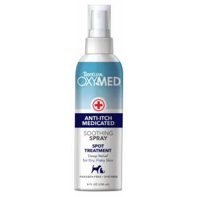 Tropiclean OxyMed Anti Itch Spray 220 ml
