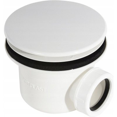 Alcadrain Sifon pro sprchové vaničky s odtokovým otvorem 90 mm, bílá A49B – Hledejceny.cz