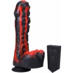 Doc Johnson Fort Troff Tendril Thruster Red Black silikonový přirážecí s přísavkou a dálkovým ovládáním 21,6 x 5,1 cm – Zbozi.Blesk.cz