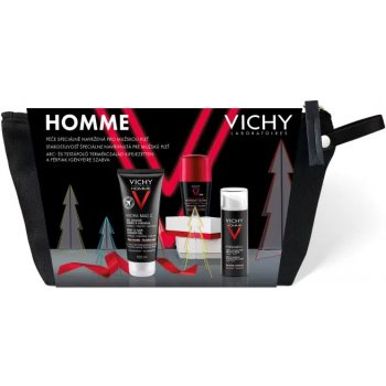 Vichy Homme sprchový gel a šampon 2 v 1 100 ml + Homme antiperspirant 50 ml + Homme hydratační péče 50 ml dárková sada