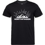 Northfinder BLAZH pánské tričko černá – Zboží Mobilmania
