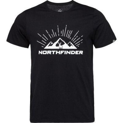 Northfinder BLAZH pánské tričko černá – Zboží Mobilmania