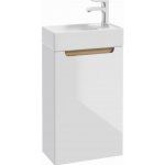 NATUREL Koupelnová skříňka pod umyvadlo Naturel Stilla 39x60x22 cm bílá STILLAD04008 - STILLAD04008 – Zbozi.Blesk.cz