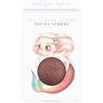 The Konjac Sponge Company konjaková houba mořská panna francouzský červený jíl – Zboží Dáma