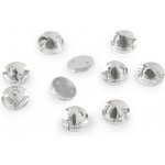 Prima-obchod Broušené kamínky našívací Ø10 mm, barva 2 crystal ostrá špička – Hledejceny.cz