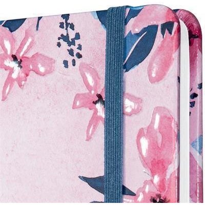 Sigel Zápisník Jolie, květinový motiv, linkovaný, 135x203 mm tvrdé desky 87 listů – Zboží Živě