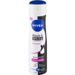 NIVEA antiperspirant sprej Black & White Authentic 150 ml – Zboží Dáma
